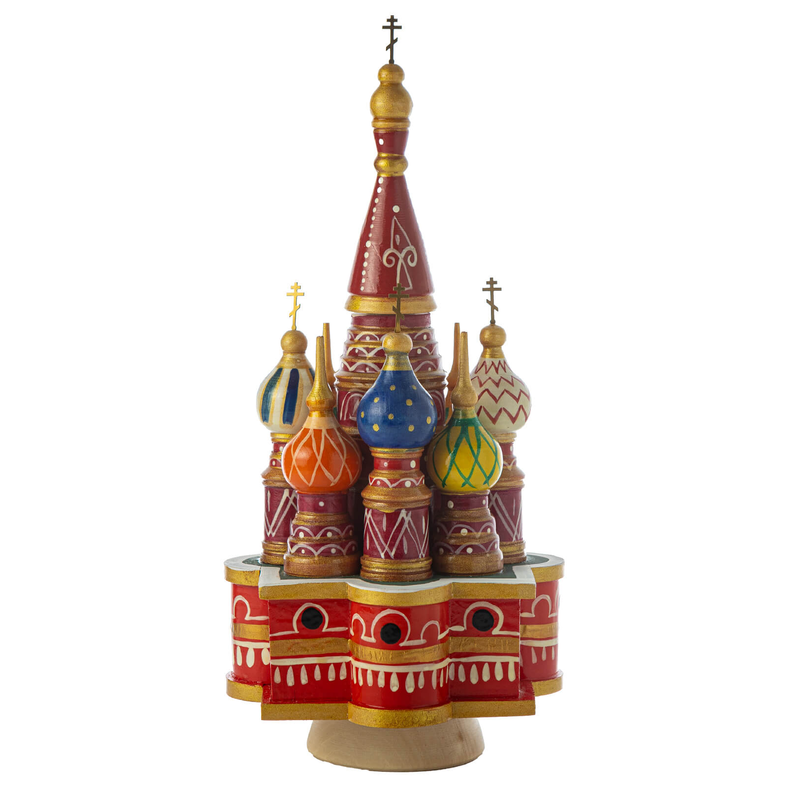 Собор, Деревянная музыкальная игрушка Собор, Деревянная музыкальная игрушка