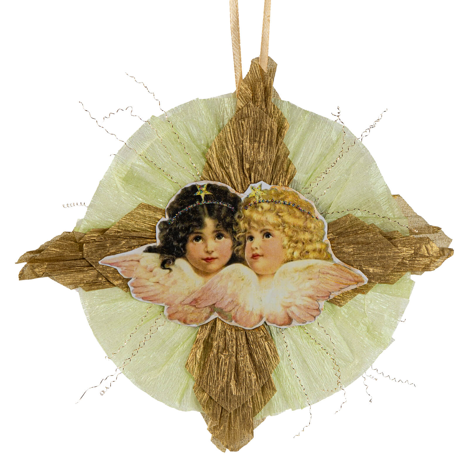 Розетка бумажная, Викторианская игрушка