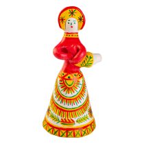 Барыня в кокошнике с уточкой, Филимоновская игрушка