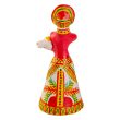 Барыня в кокошнике с уточкой, Филимоновская игрушка