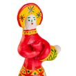 Барыня в кокошнике с уточкой, Филимоновская игрушка