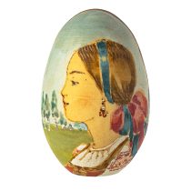 Расписное яйцо «Русская красавица»