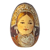 Расписное яйцо «Русская красавица»