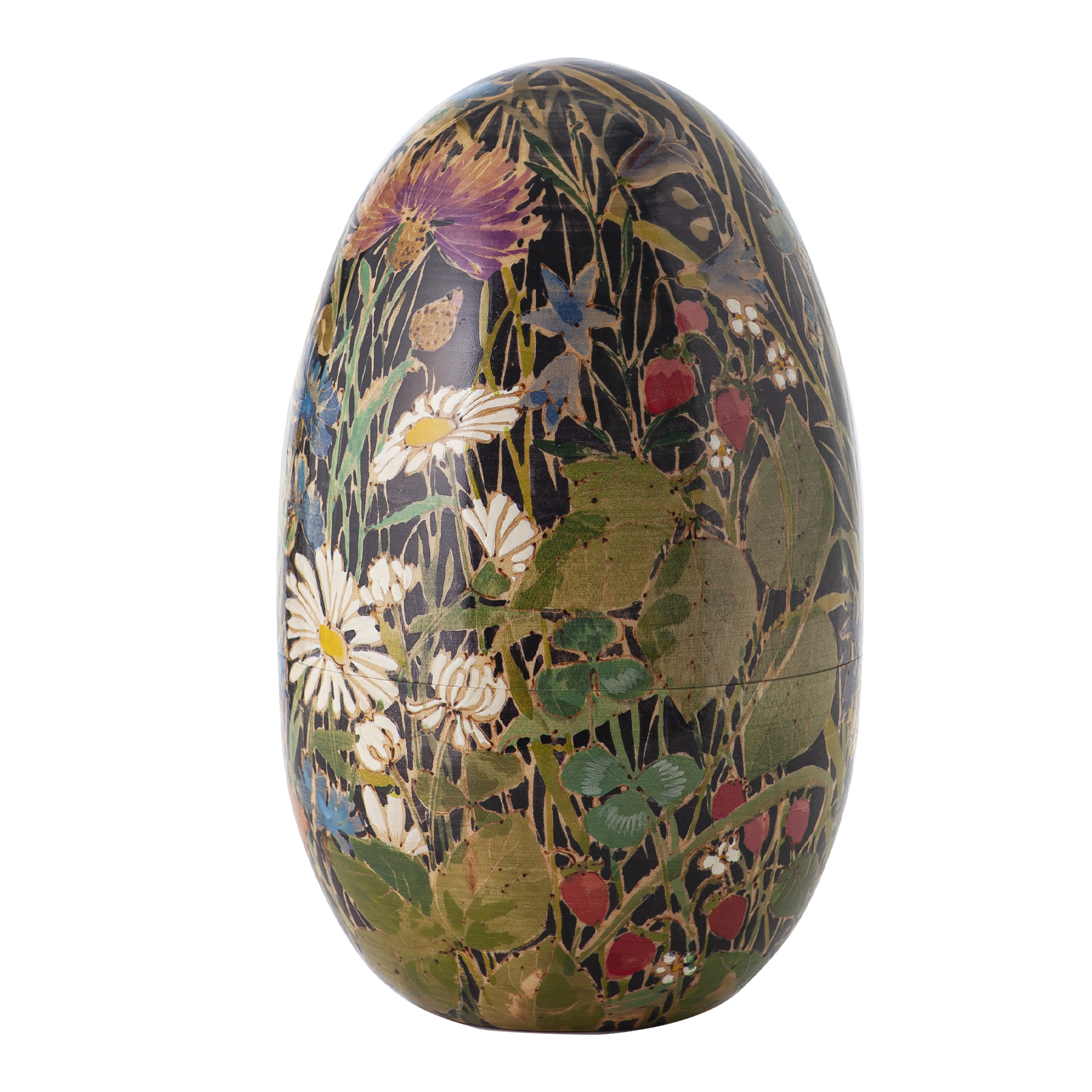 Расписное яйцо-шкатулка