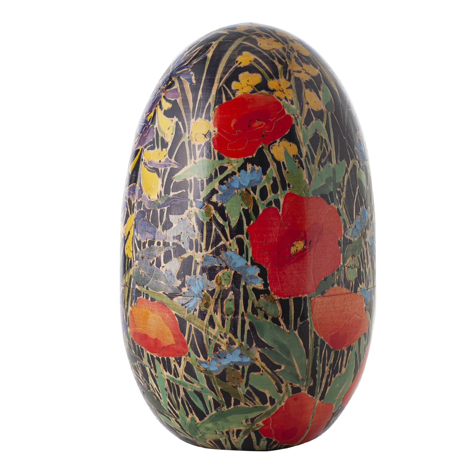 Расписное яйцо-шкатулка