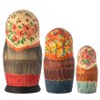 Авторская матрёшка, «Рождественский вертеп»