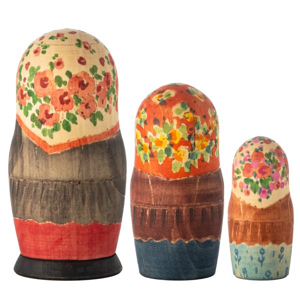 Авторская матрёшка, «Рождественский вертеп»