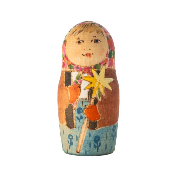 Авторская матрёшка, «Рождественский вертеп»