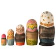 Авторская матрёшка, «Рождественский вертеп»