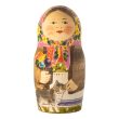 Авторская матрёшка, «Рождественский вертеп»