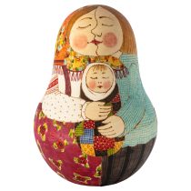 Неваляшка «Парочка с дитём»
