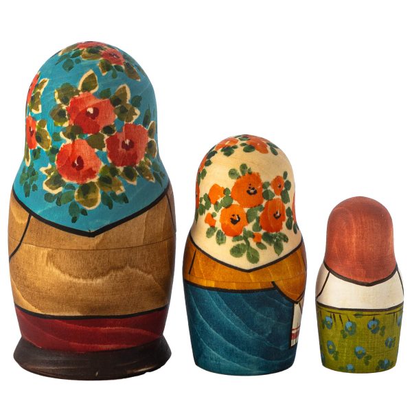 Авторская матрёшка, сюжетная «Пасхальная»