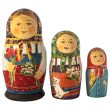 Авторская матрёшка, сюжетная «Весна»
