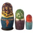 Авторская матрёшка, сюжетная «Весна»