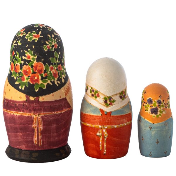 Авторская матрёшка, сюжетная «Чаепитие»