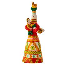 Барыня с курочкой и ребёнком, Филимоновская игрушка