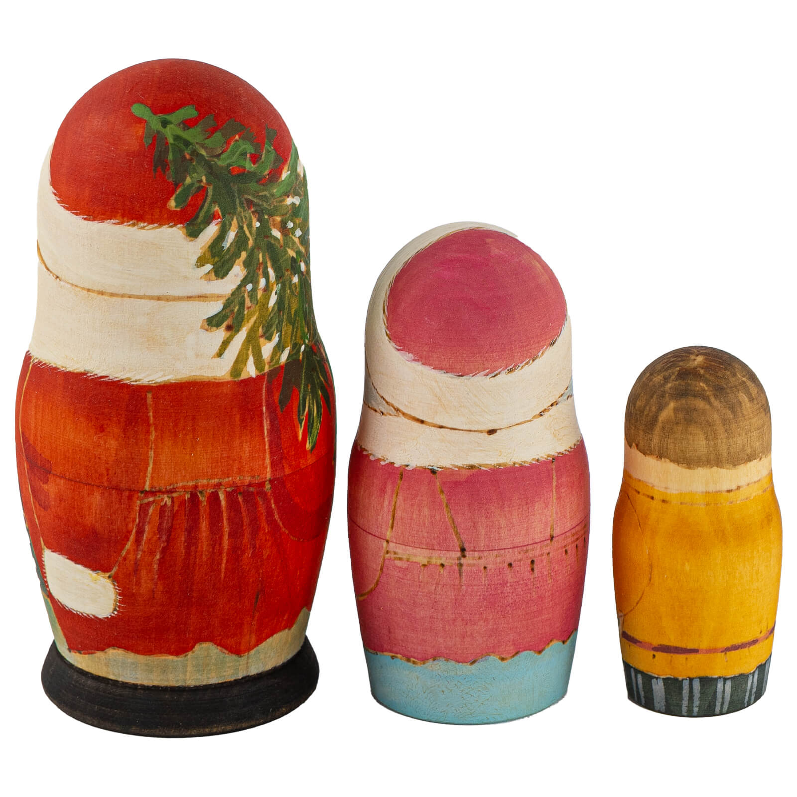 Авторская матрёшка, «Зимняя»