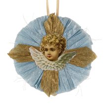 Розетка бумажная, Викторианская игрушка