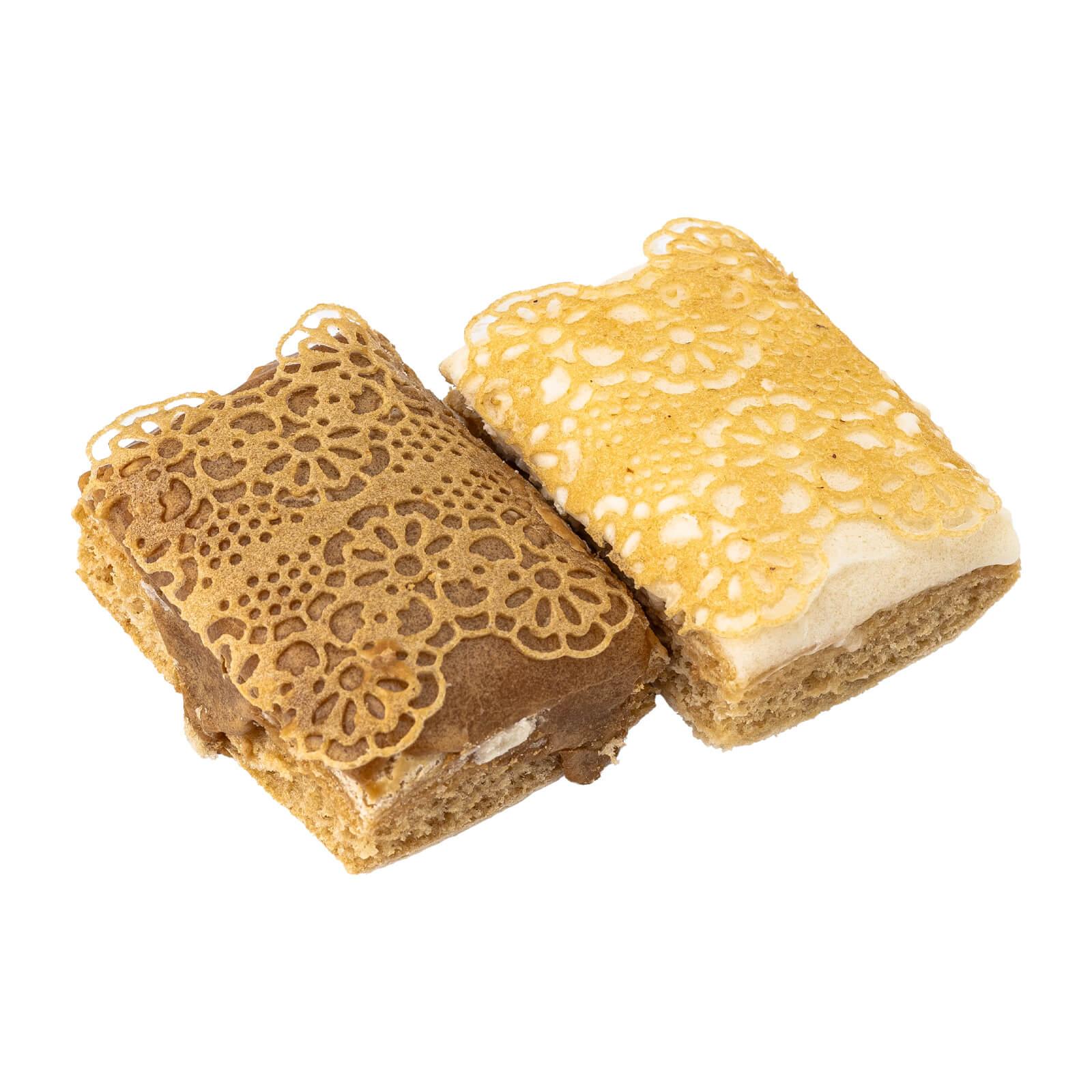 Сливочно-кофейные подушечки «Комплимент с ажуром»