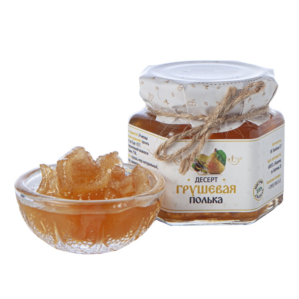 Десерт «Грушевая полька»