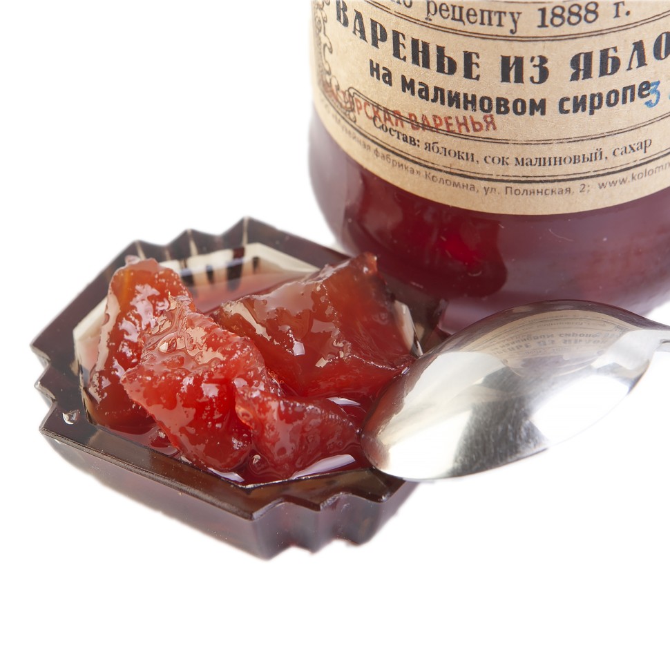 Варенье «Яблочное на малиновом сиропе»