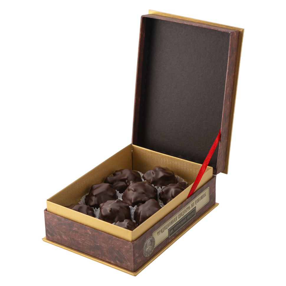 Конфеты пастильные «Девушка в жемчужном ожерелье» (ягодная смоква в шоколаде)