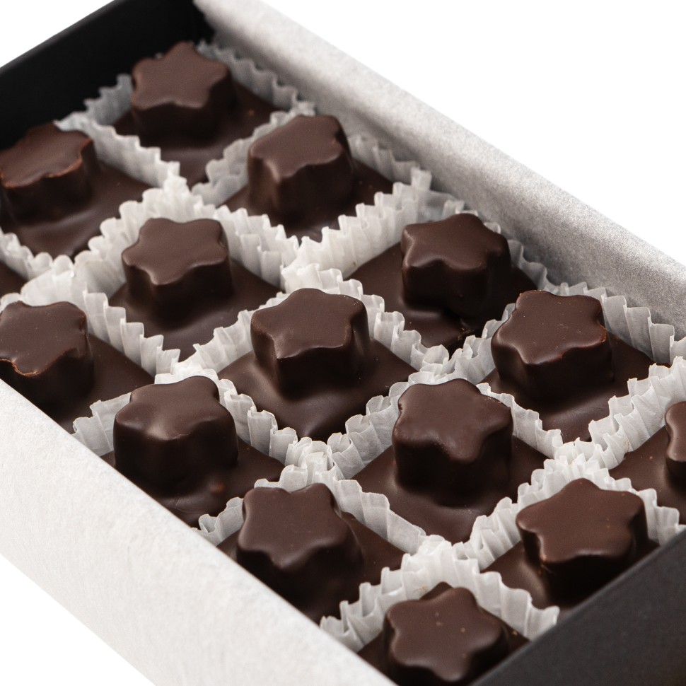 Конфеты пастильные «Москва-река» (яблочная смоква в шоколаде)