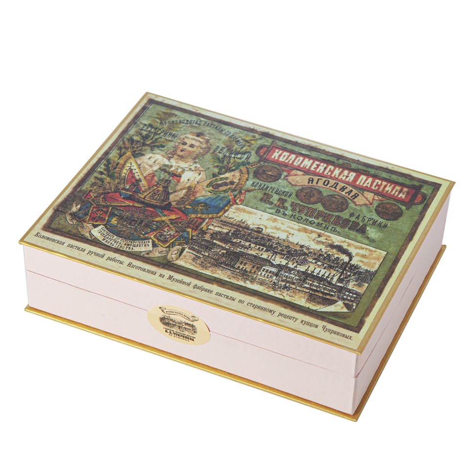 Яблочная пастила с клюквой, клубникой и орехом П. К. Чуприкова