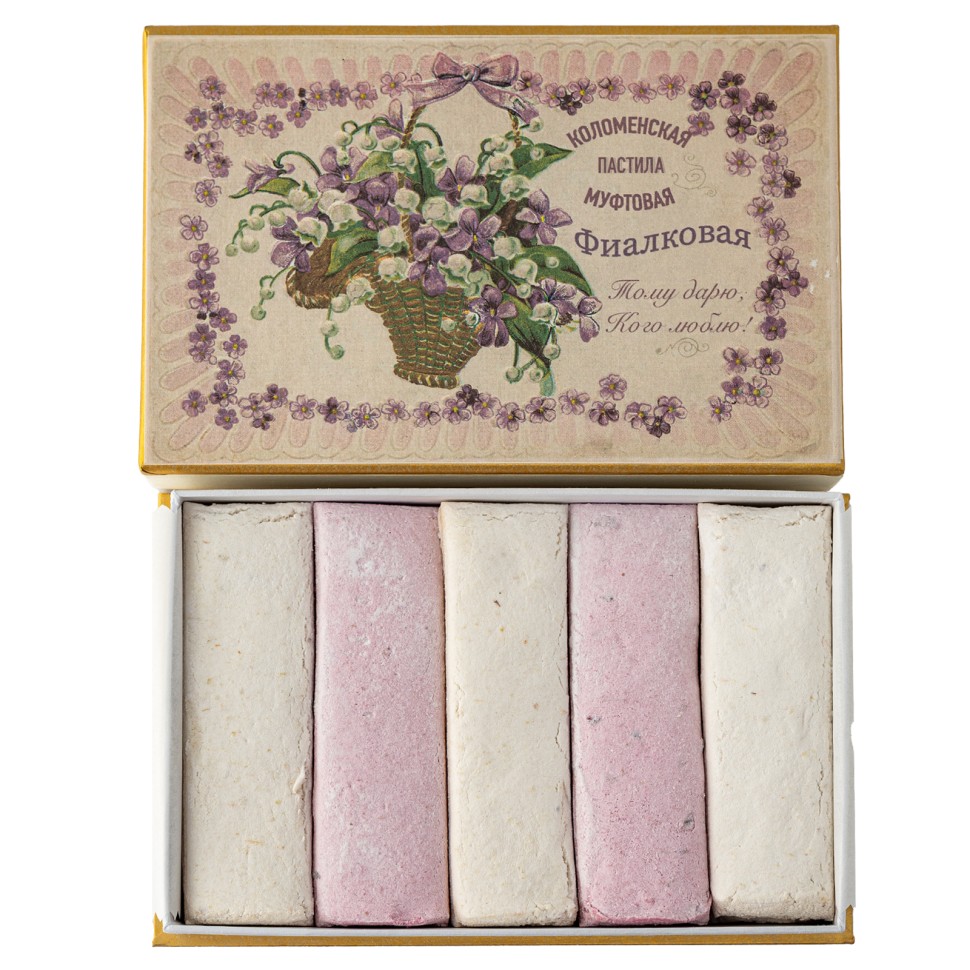 Муфтовая пастила с фиалковым ликёром «Фиалковая»