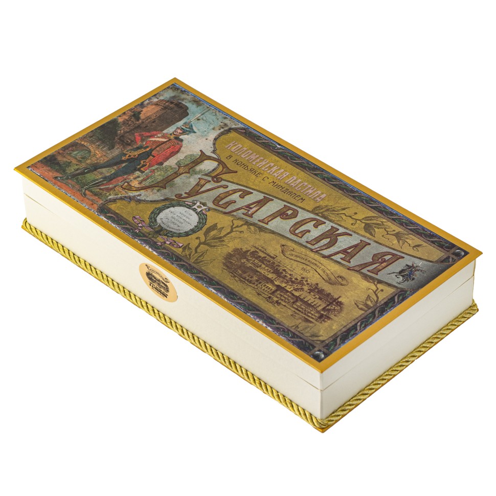 Муфтовая пастила в коньяке с миндалём «Гусарская»