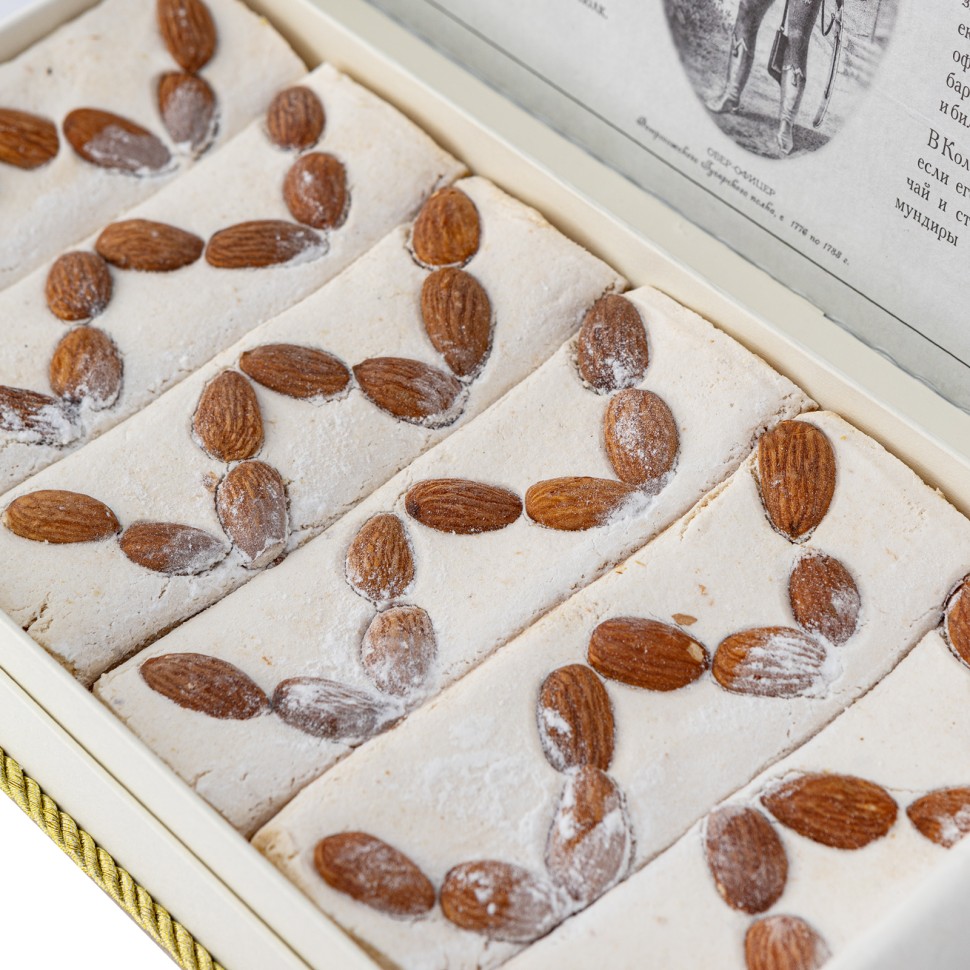 Муфтовая пастила в коньяке с миндалём «Гусарская»