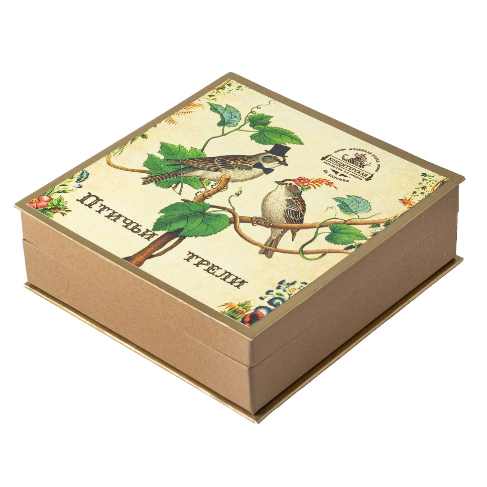 Набор конфект «Птичьи трели» (музыкальная коробка)